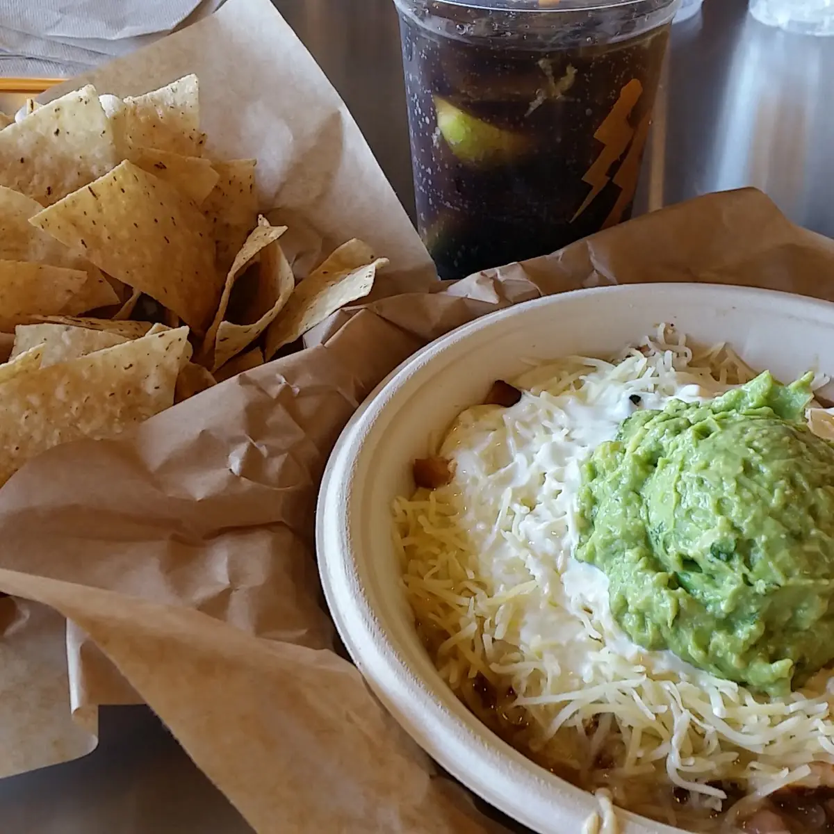 Chicken Bowl with Chips