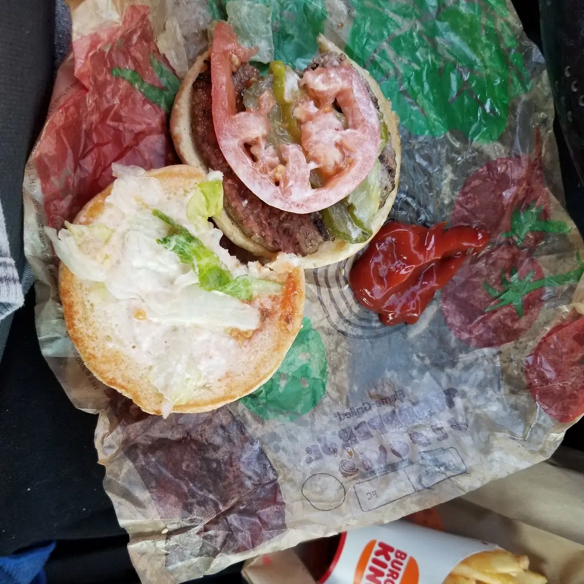 Whopper Meal Very Sorry Excuse for One