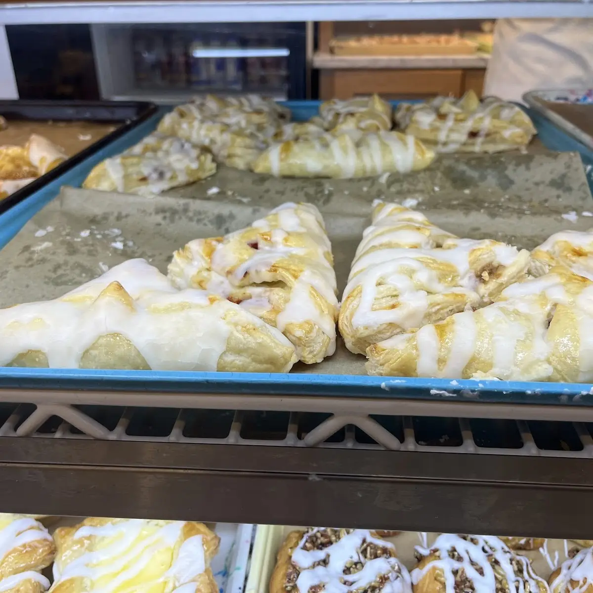 Apple and Cherry Turnover