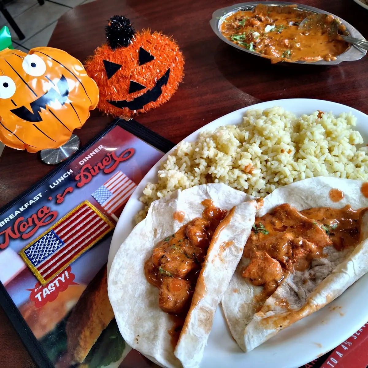 Butter Chicken Taco's