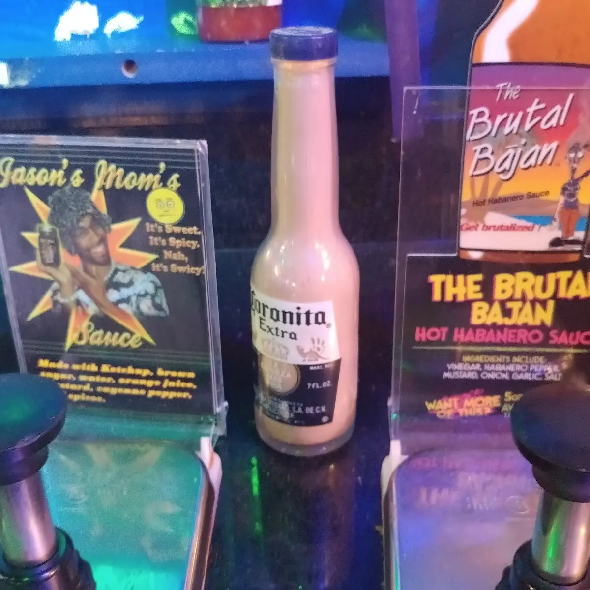 Hot Sauce Bar