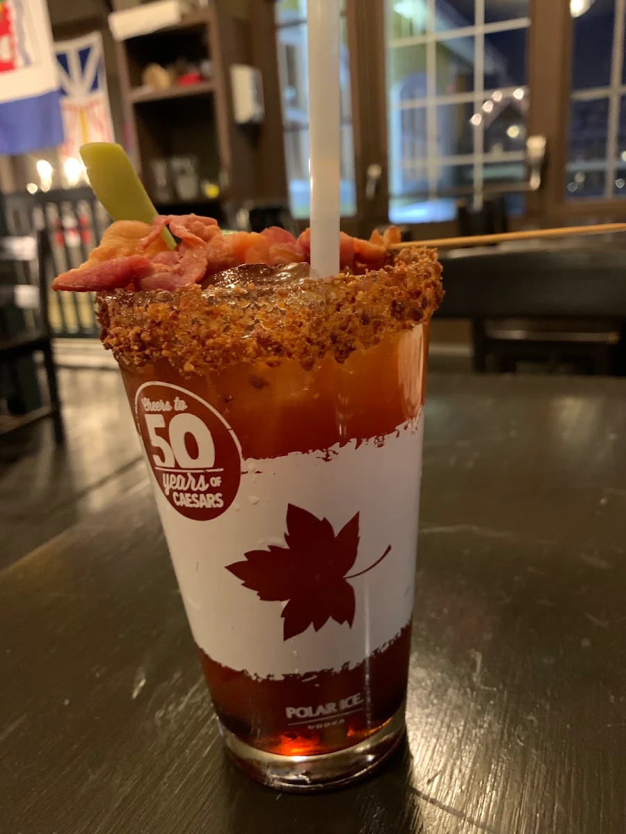 Maple Bacon Caesar, Kaytoo Restaurant & Bar