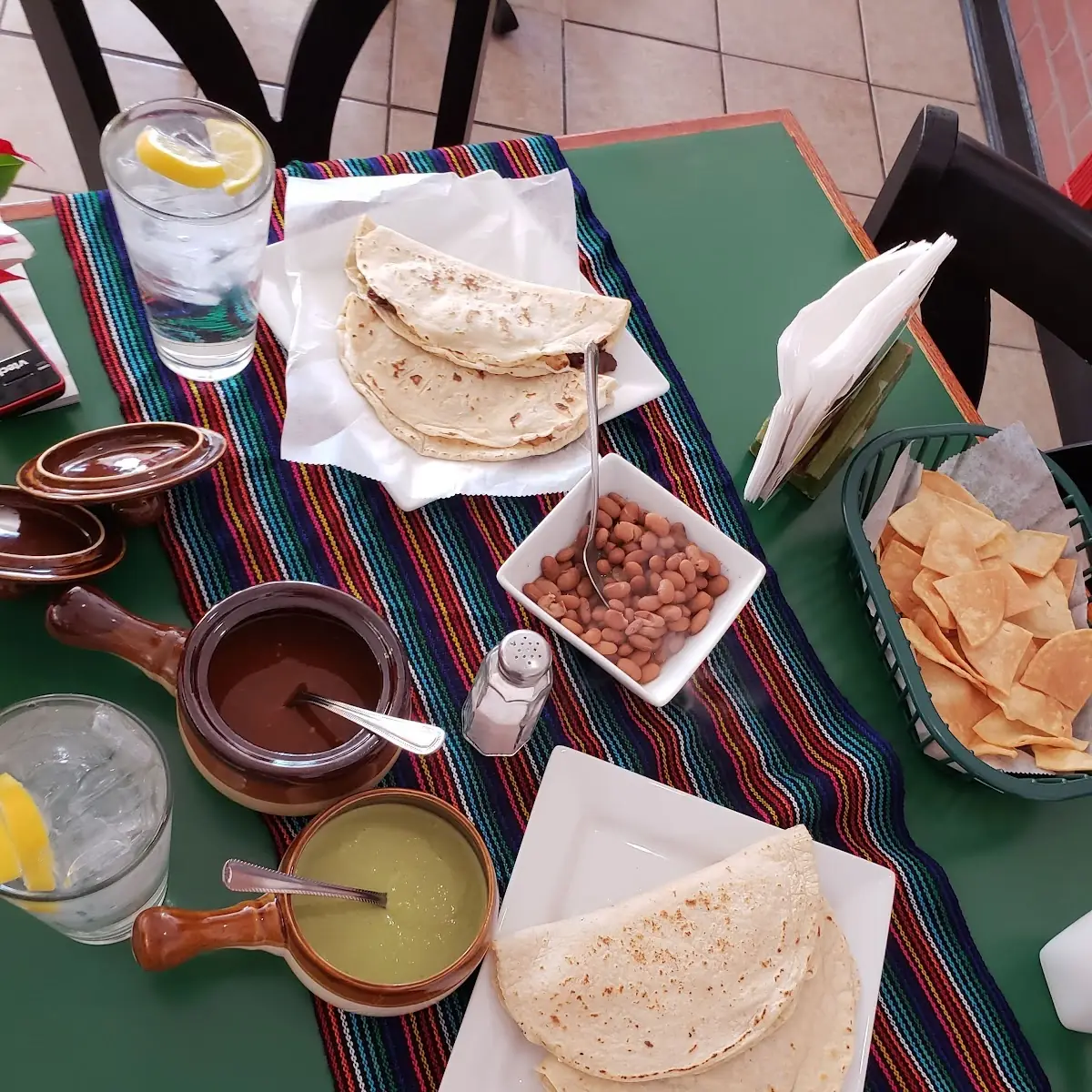 Hand Corn Tortillas Quesadillas