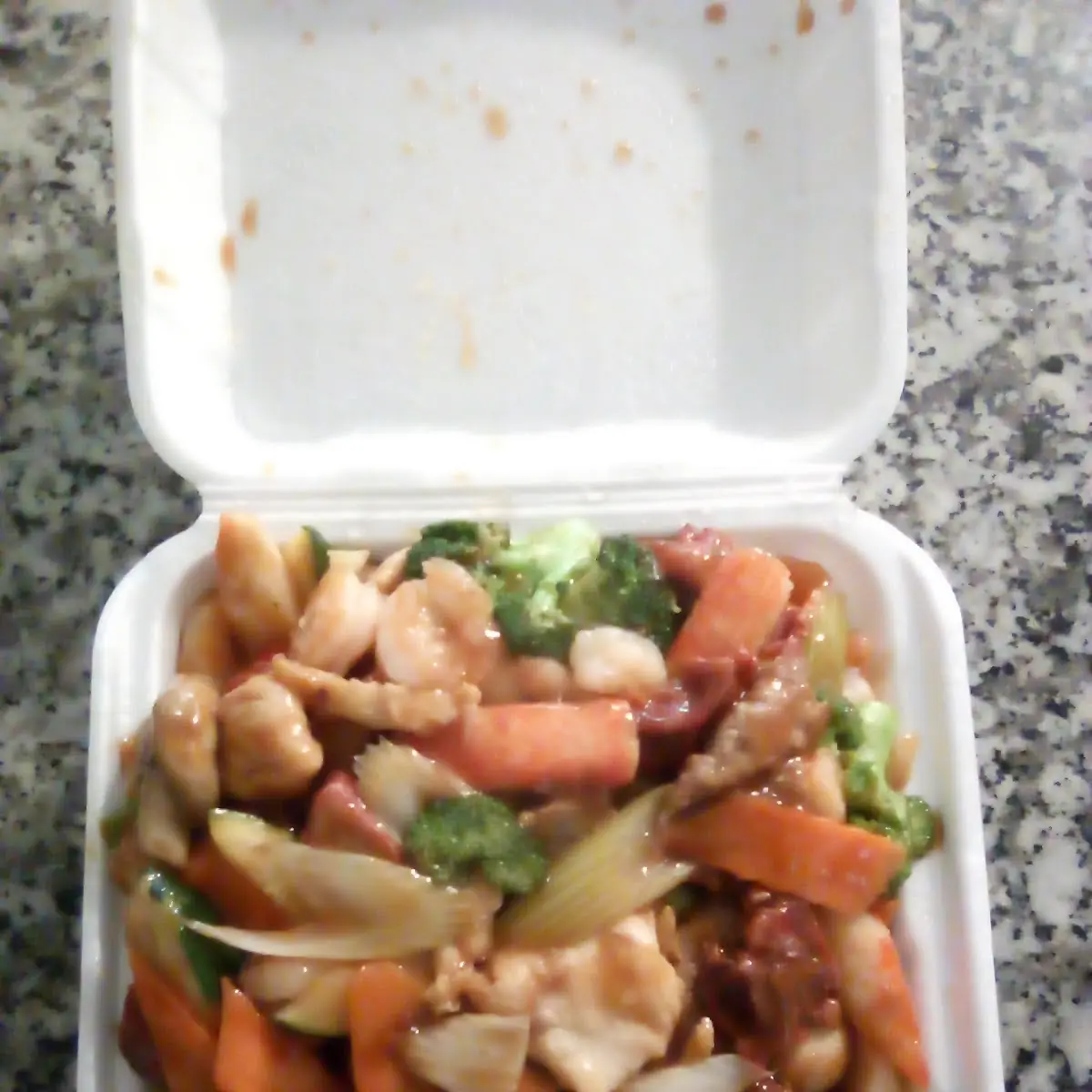 Mixed Vegetables in Garlic Sauce