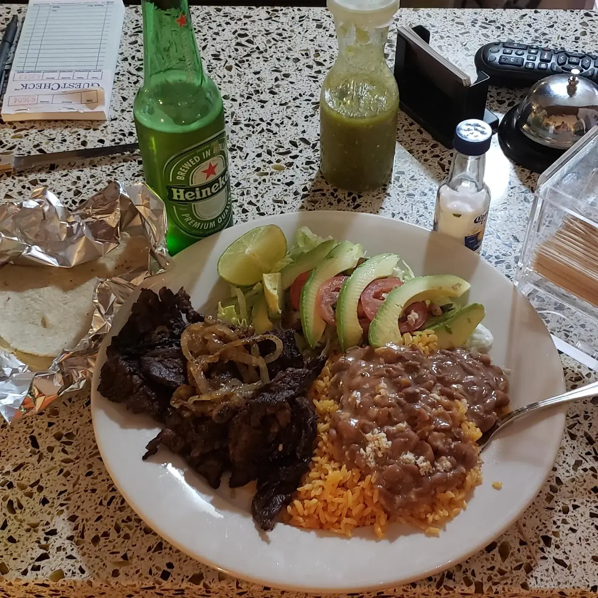 Bistec Encebollado