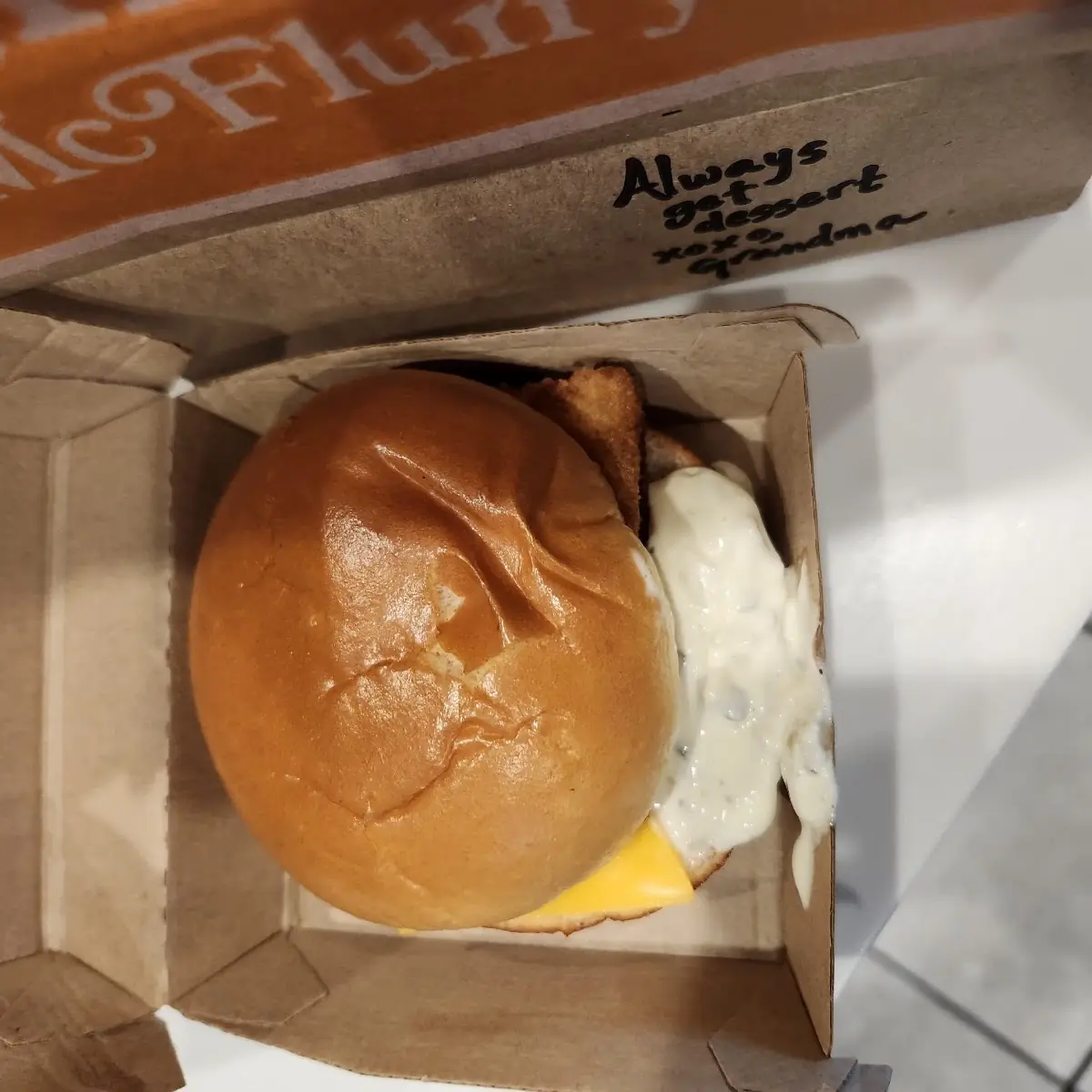 Filet of Fish Sandwich
