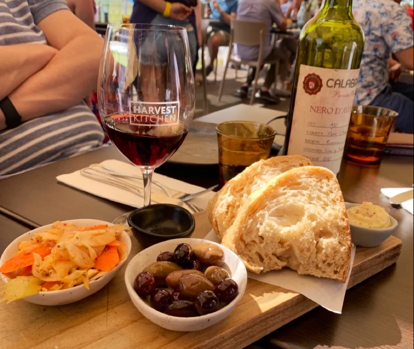 Sourdough and Olives, Harvest Kitchen