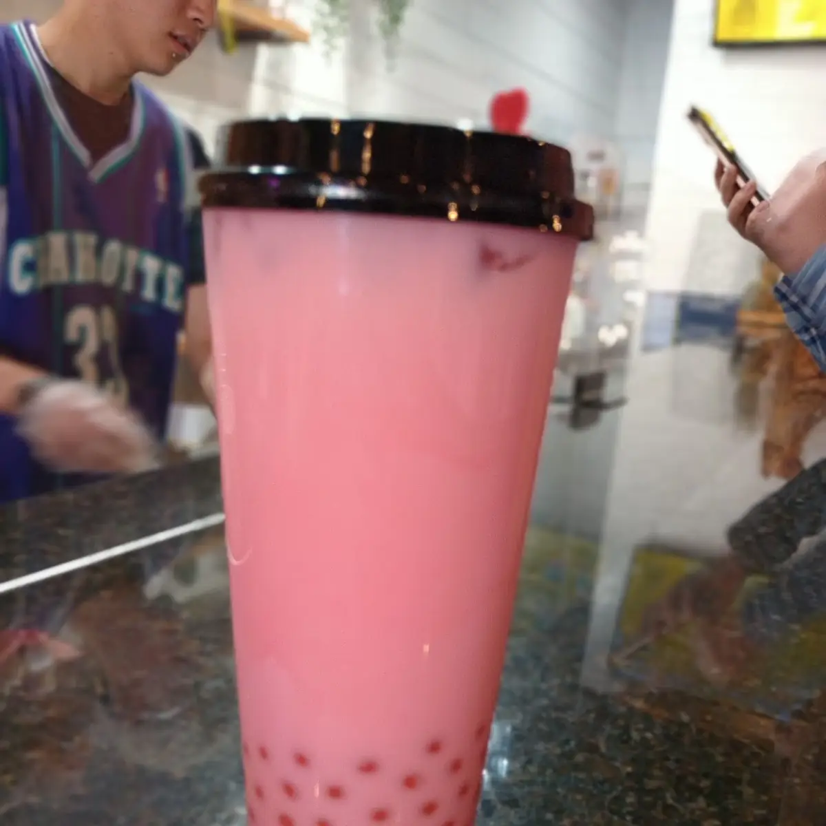 Honey Green Tea Milk Tea