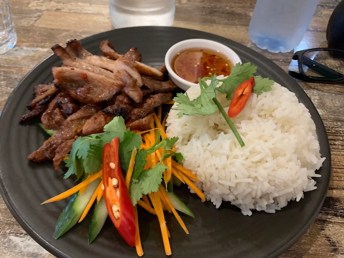 Grill Pork with Rice, Mr Saigon