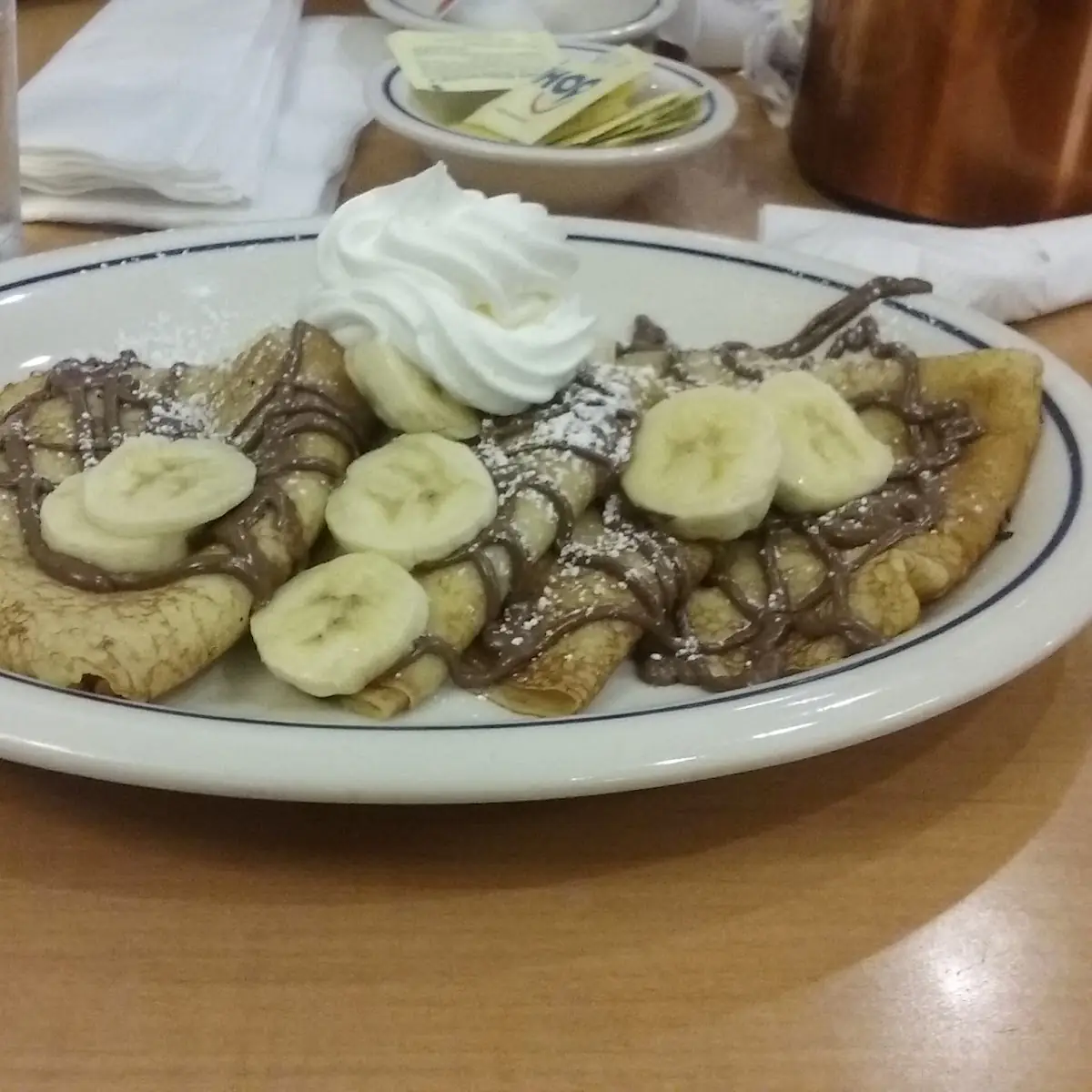 Banana Nutella Crepes