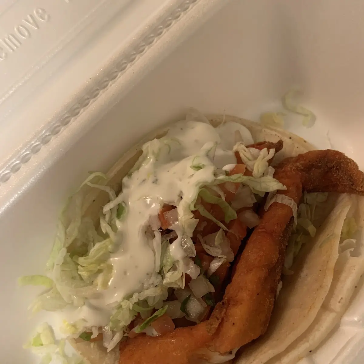 Pescado Frito Fried Fish Taco