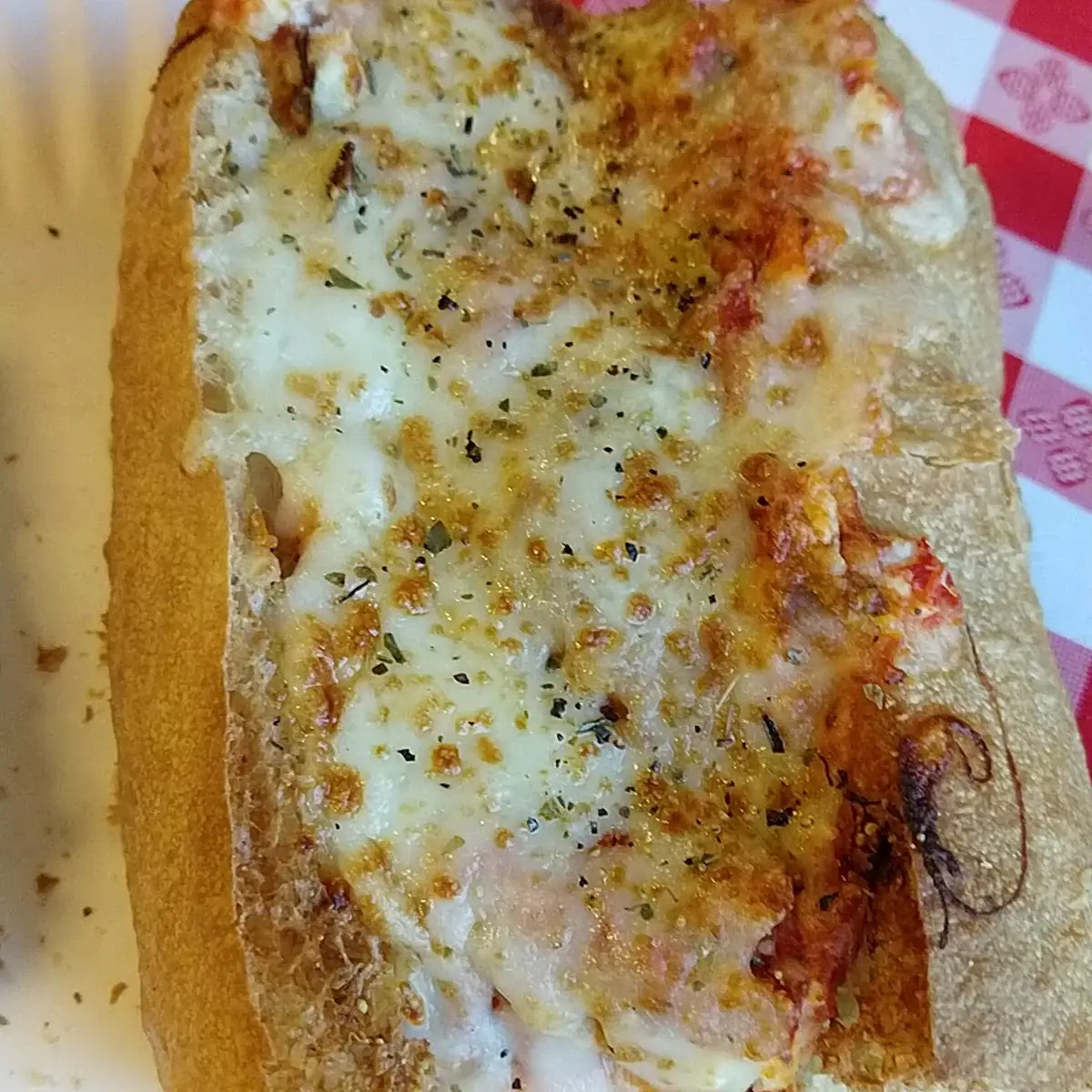 Eggplant Parmesan Submarine Sandwich