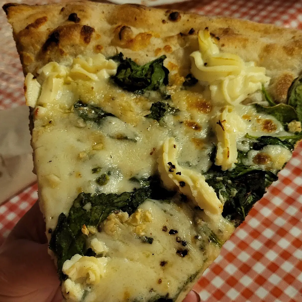 Spinach Pizza