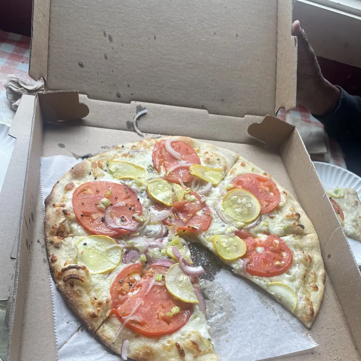 Veggie Garden Pizza