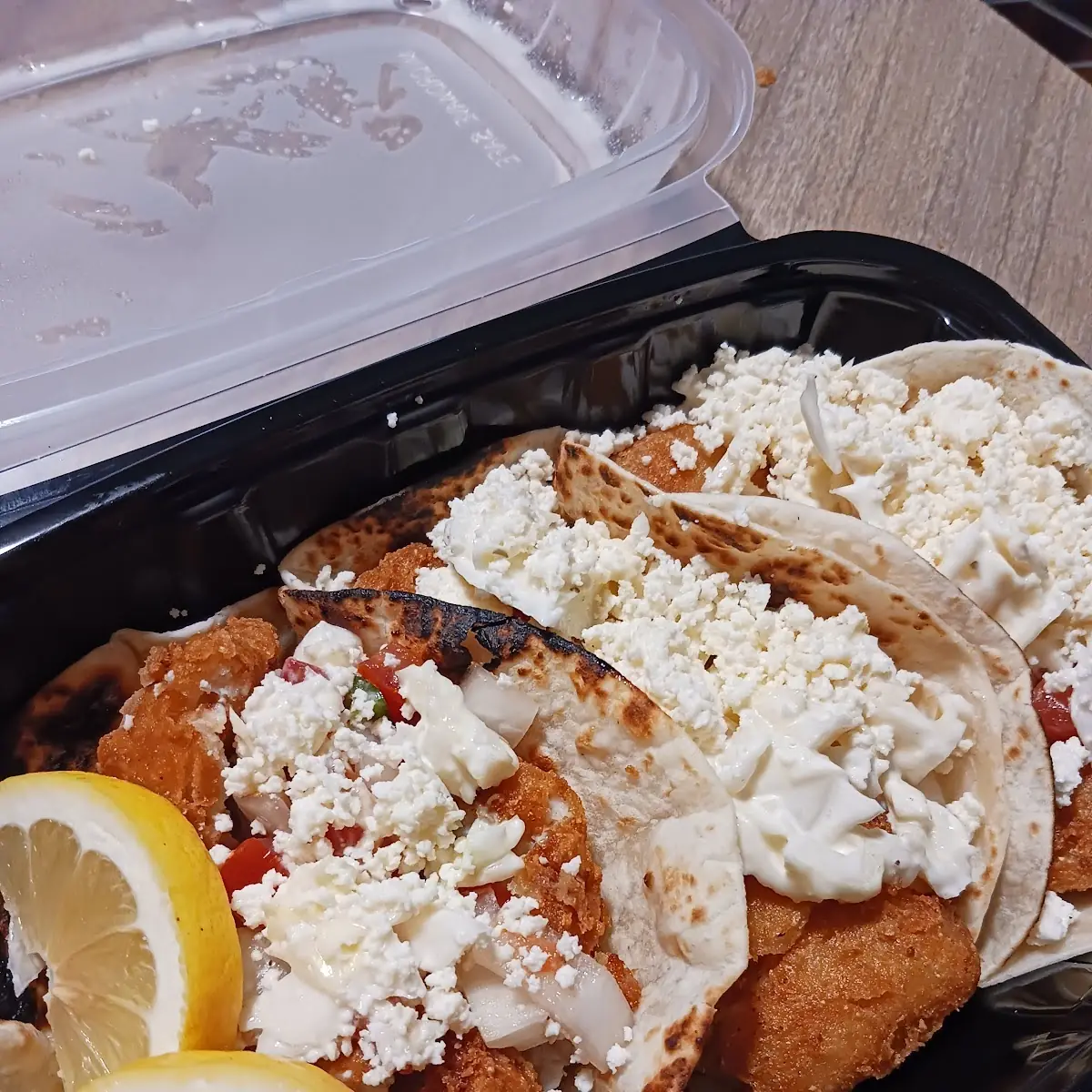 3 Fish tacos