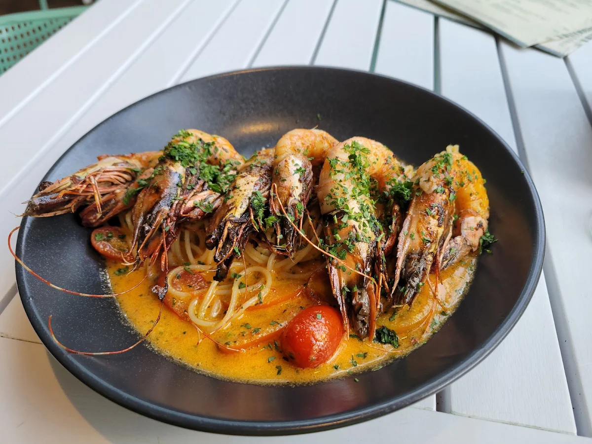 Tiger Prawn Capellini, 316 Bar & Bistro at Ramada Resort Port Douglas