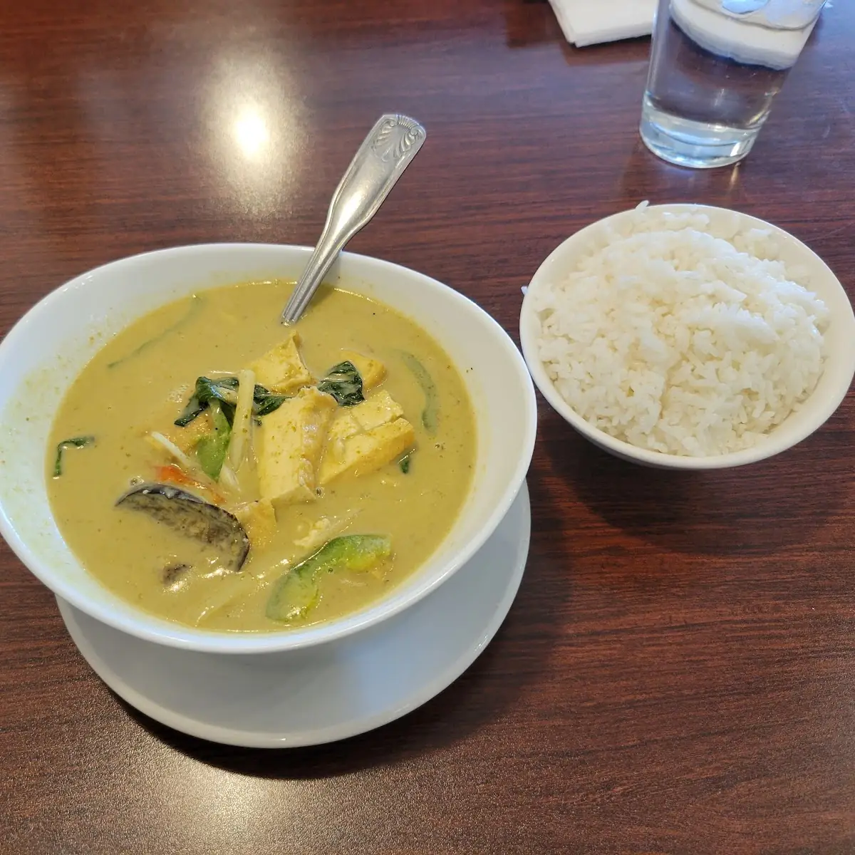 Green Curry with Tofu