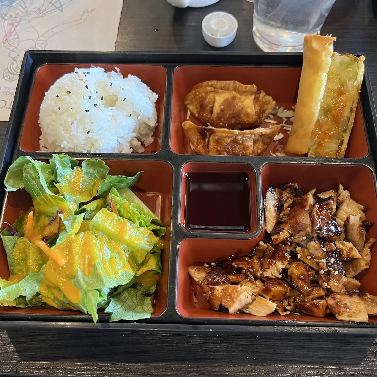 Salmon Teriyaki Bento Box