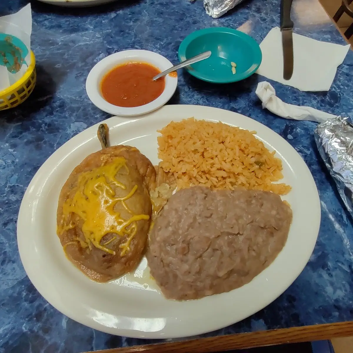 Chile Relleno Plate