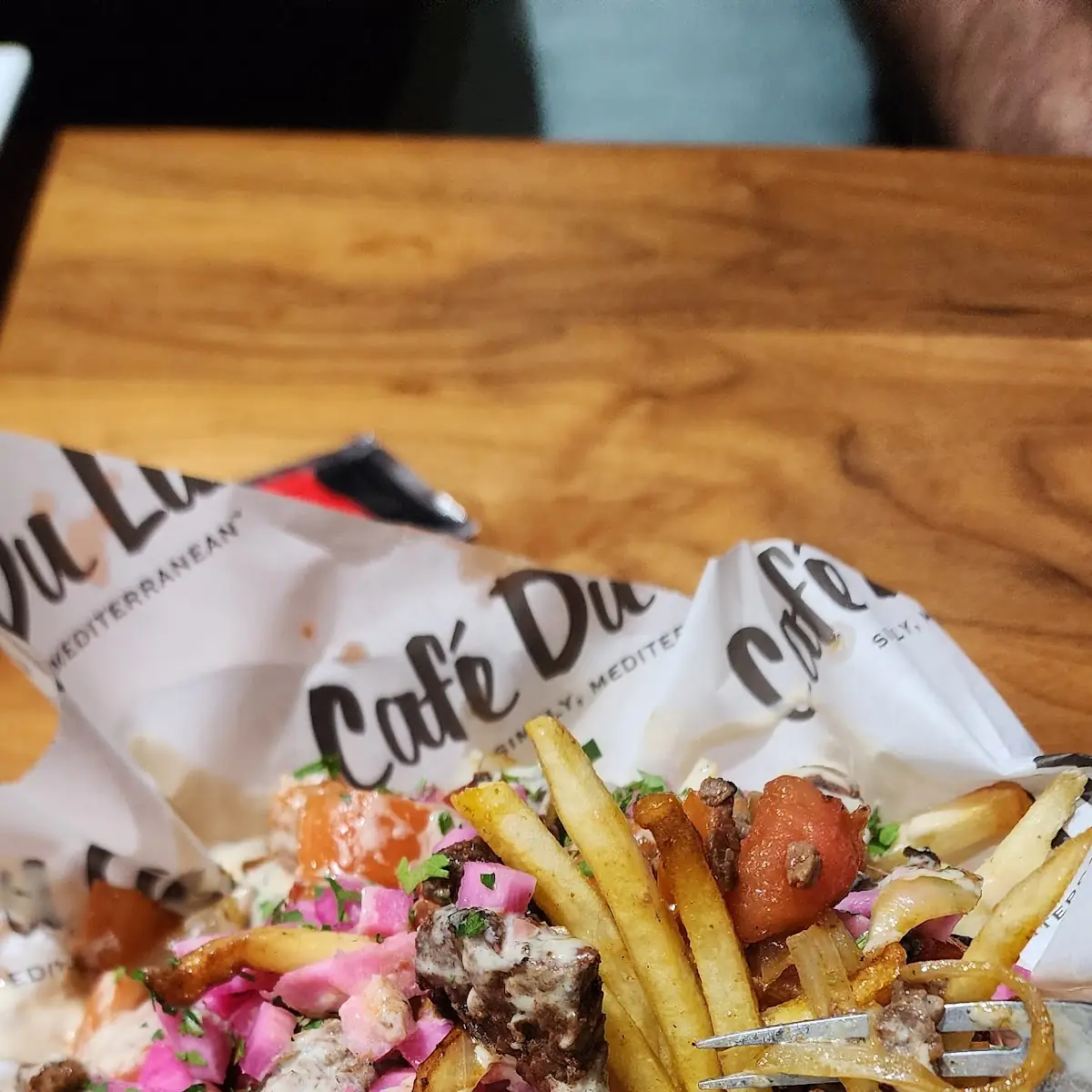 Filet Mignon Fries Dish