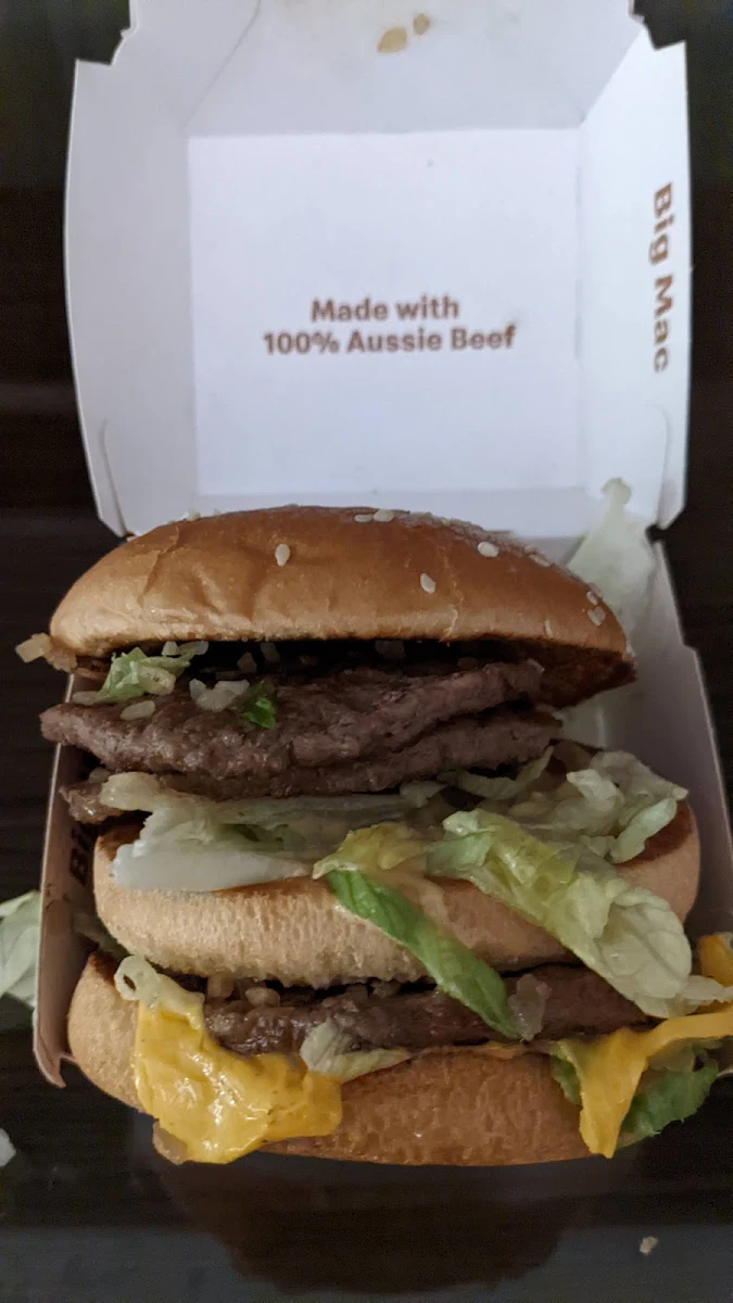 Double Big Mac, McDonald's Plaza Metro George St