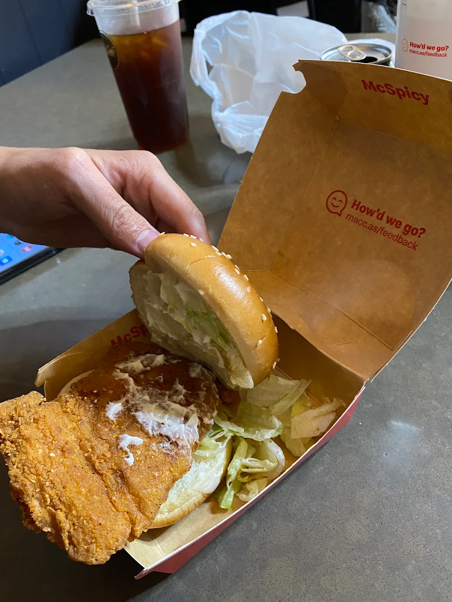 Mcspicy Burger, McDonald's Plaza Metro George St