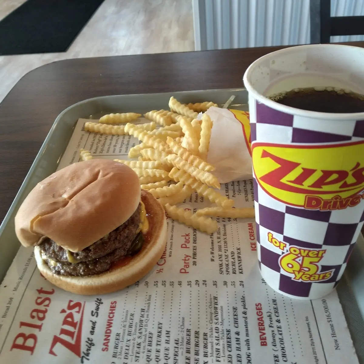 Double Cheeseburger Combo