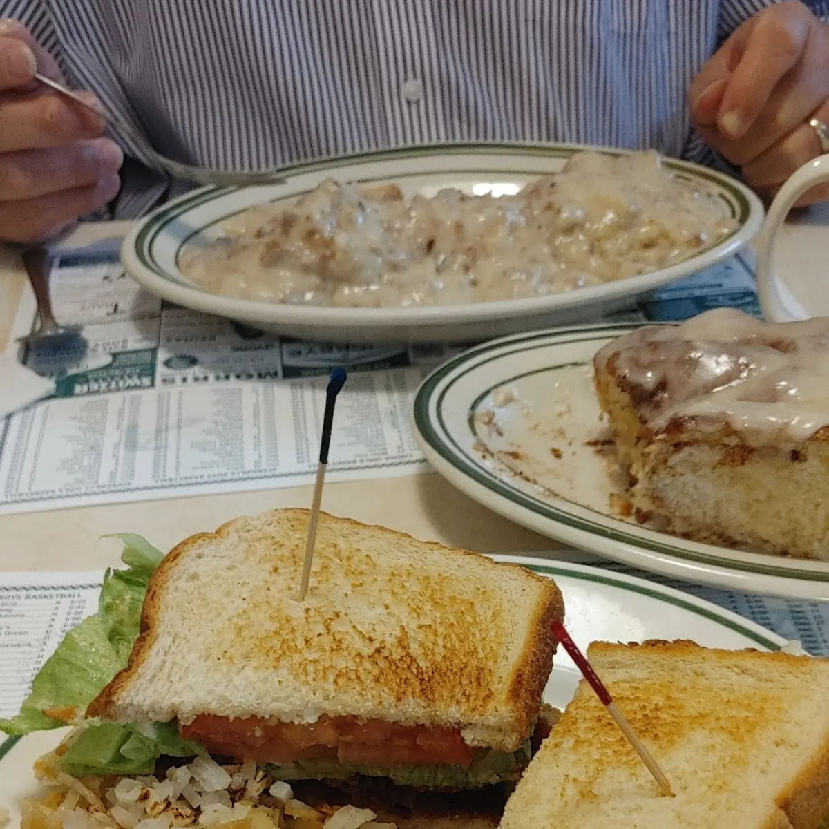 blt and Hash Browns