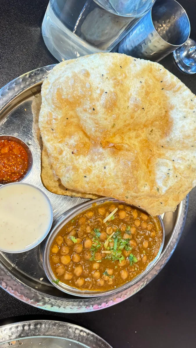 Chole Bhature, Amrin and Bros Indian Restaurant & Bar