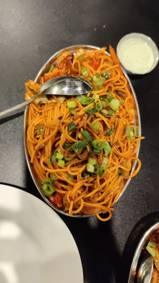 Singaporean Hakka Noodles, Amrin and Bros Indian Restaurant & Bar