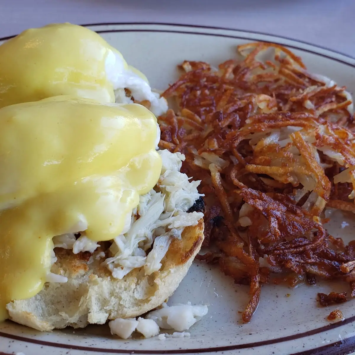 Eggs Benedict with Lump Crab Meat