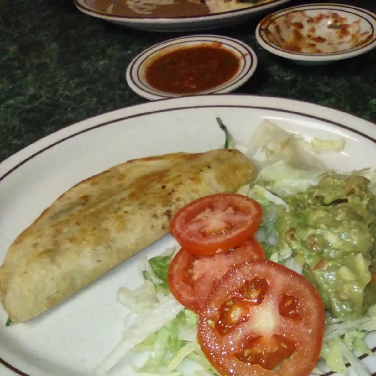 Spinach Quesadilla & Avocado Salad 10 99