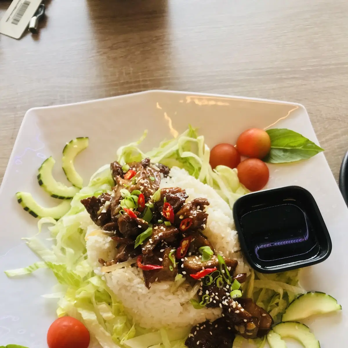fr12 - Teriyaki Duck Bowl White Rice