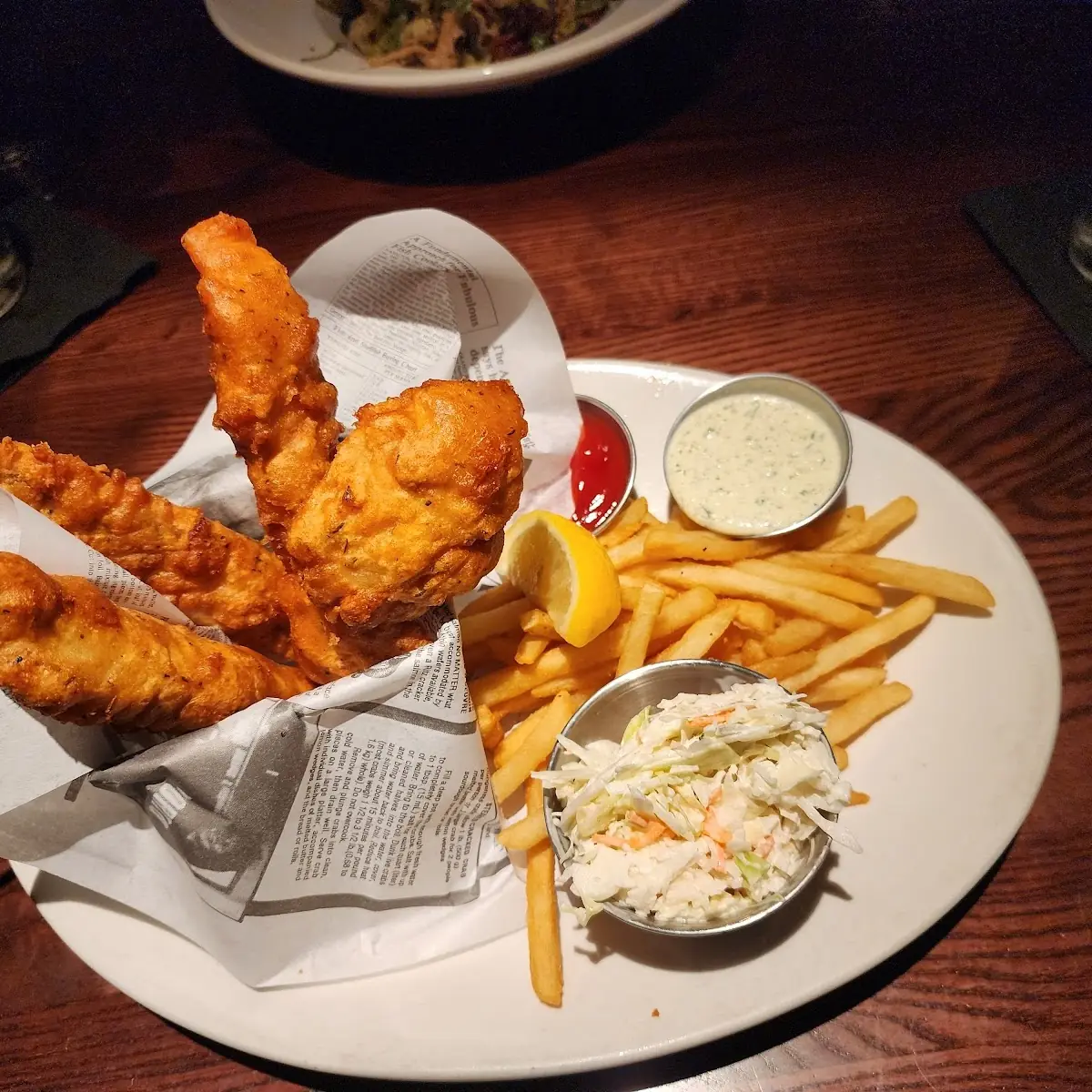 Craft Beer Battered Walleye