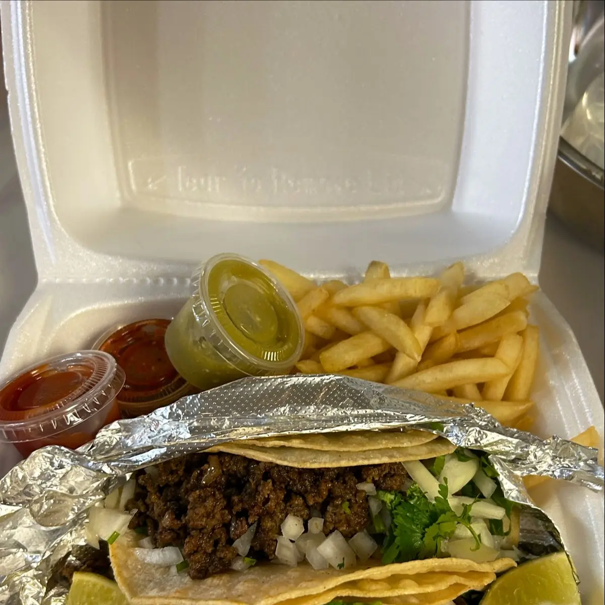 Ground Beef Taco Combo