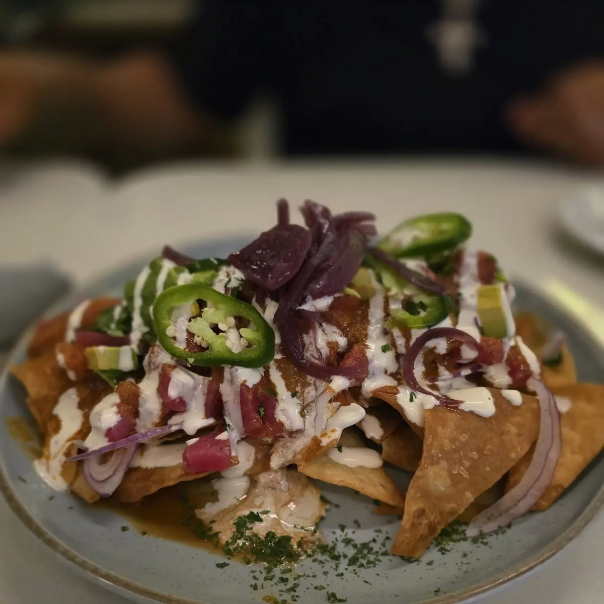 Ahi Tuna Nachos