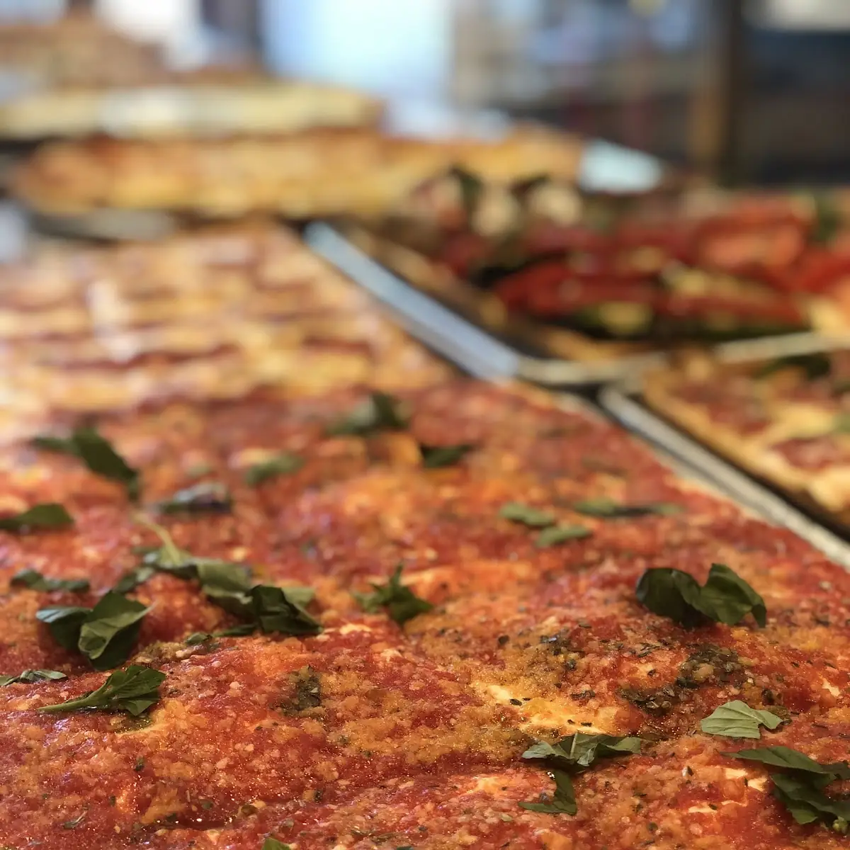 Grandma Pizza Slices