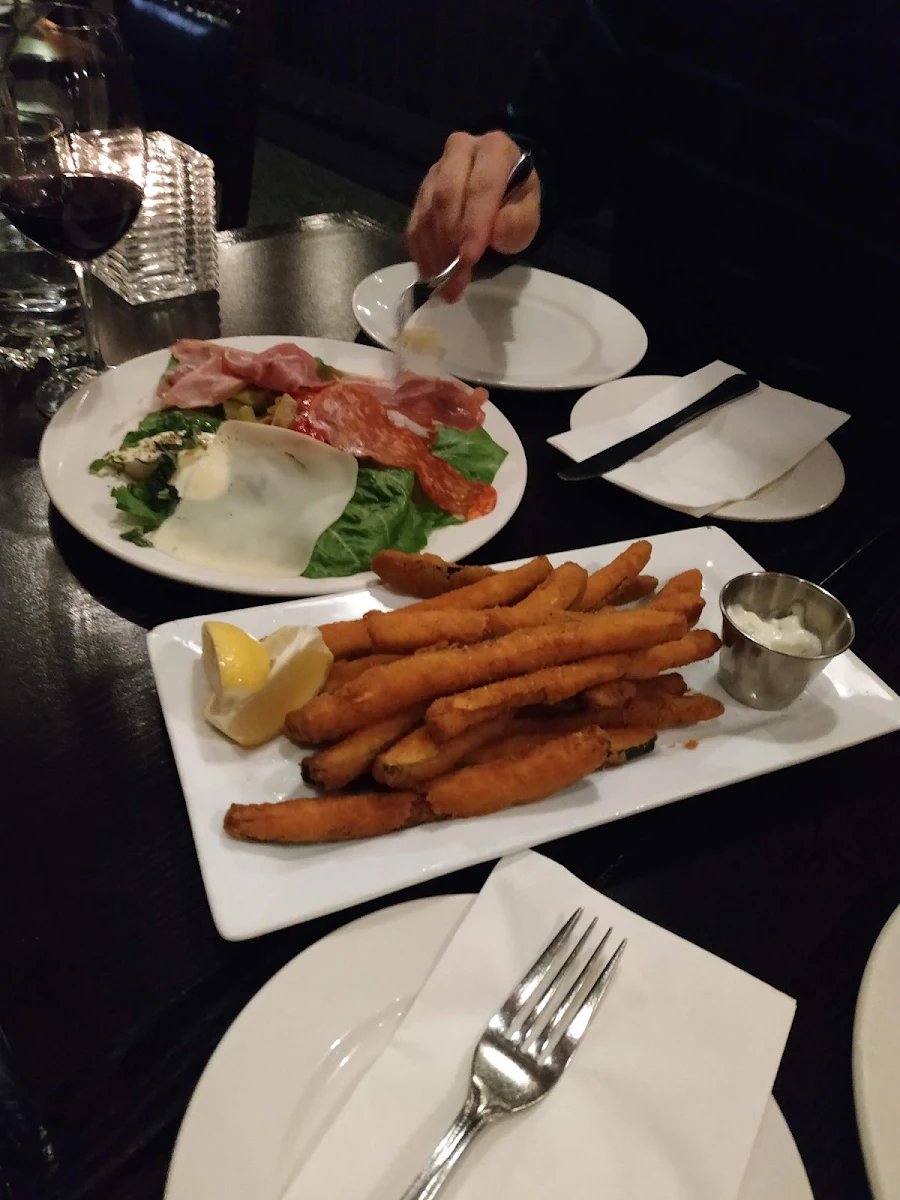 Zucchini Fritti, Trattoria Caffè Italia