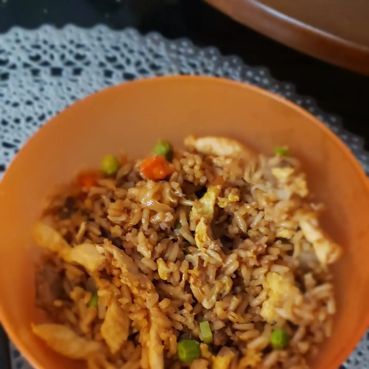 House Fried Rice with Chicken Shrimp and Beef