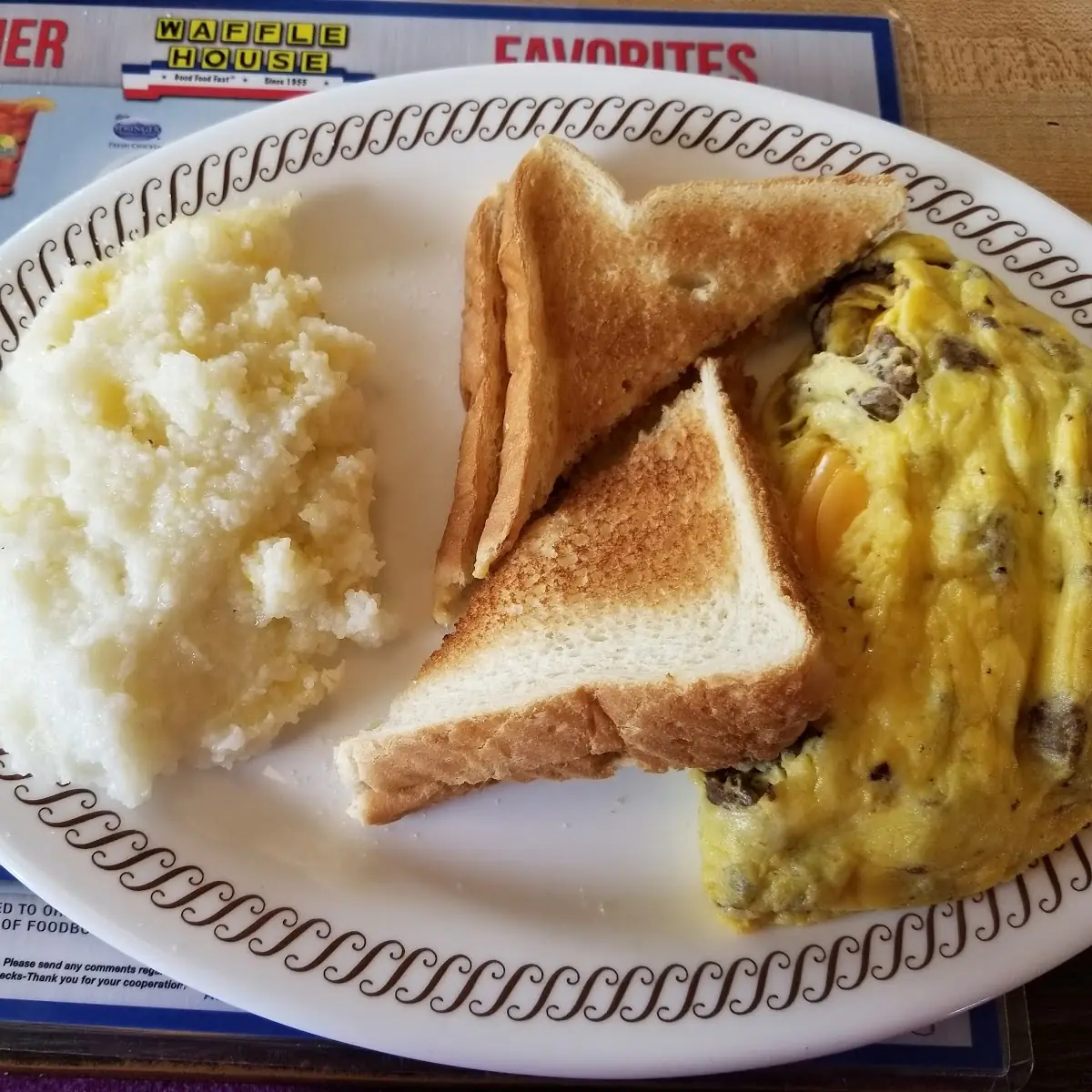 Philly Steak and Cheese Omelette Meal