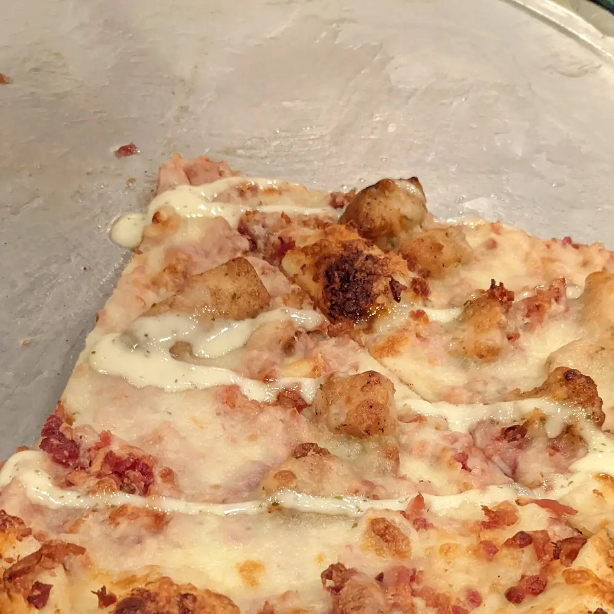 Chicken Bacon Ranch Pizza