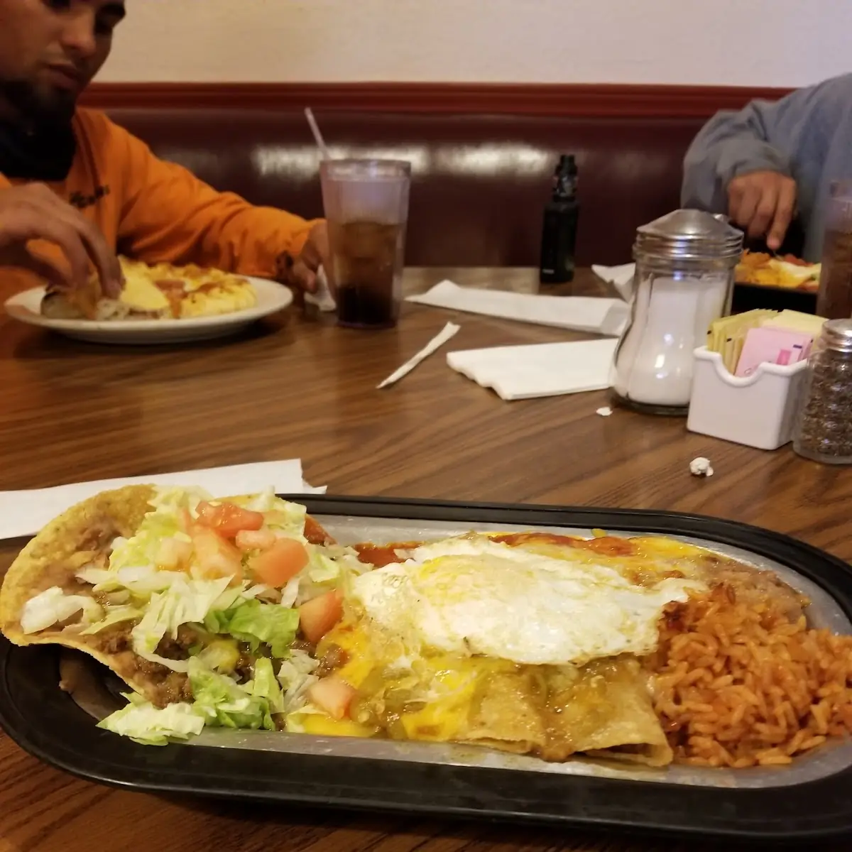 Combination Enchilada Plate