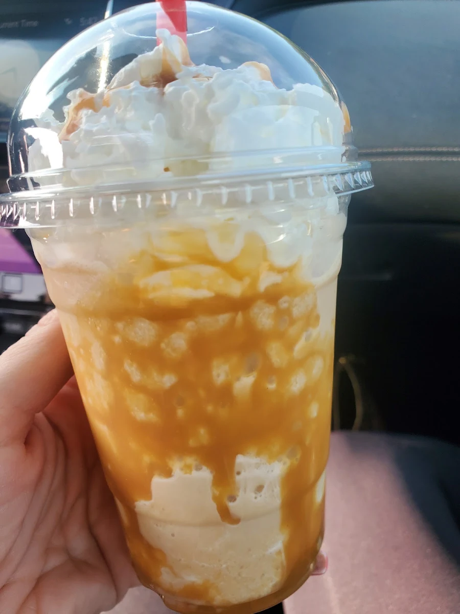 Salted Caramel Frappe