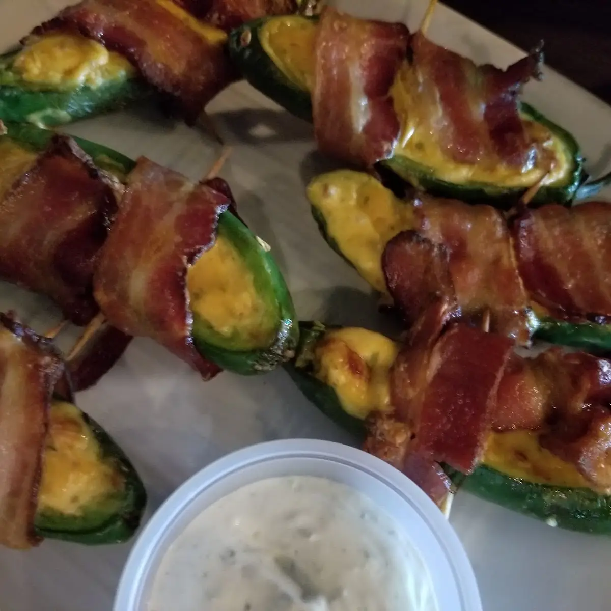 Bacon Wrapped Jalapeno Poppers