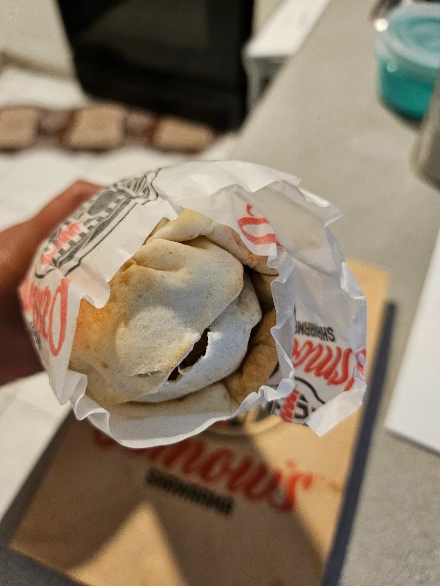 Chicken Shawarma Wrap