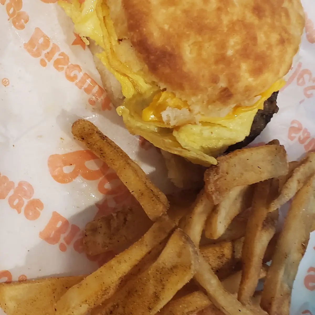 Sausage Egg & Cheese Biscuit