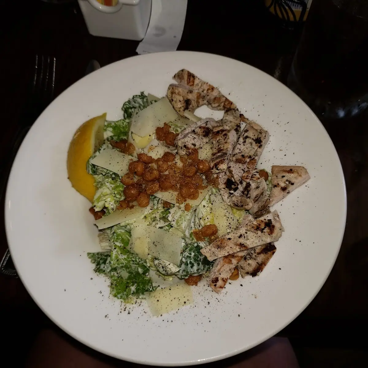 Caesar Salad with Chicken