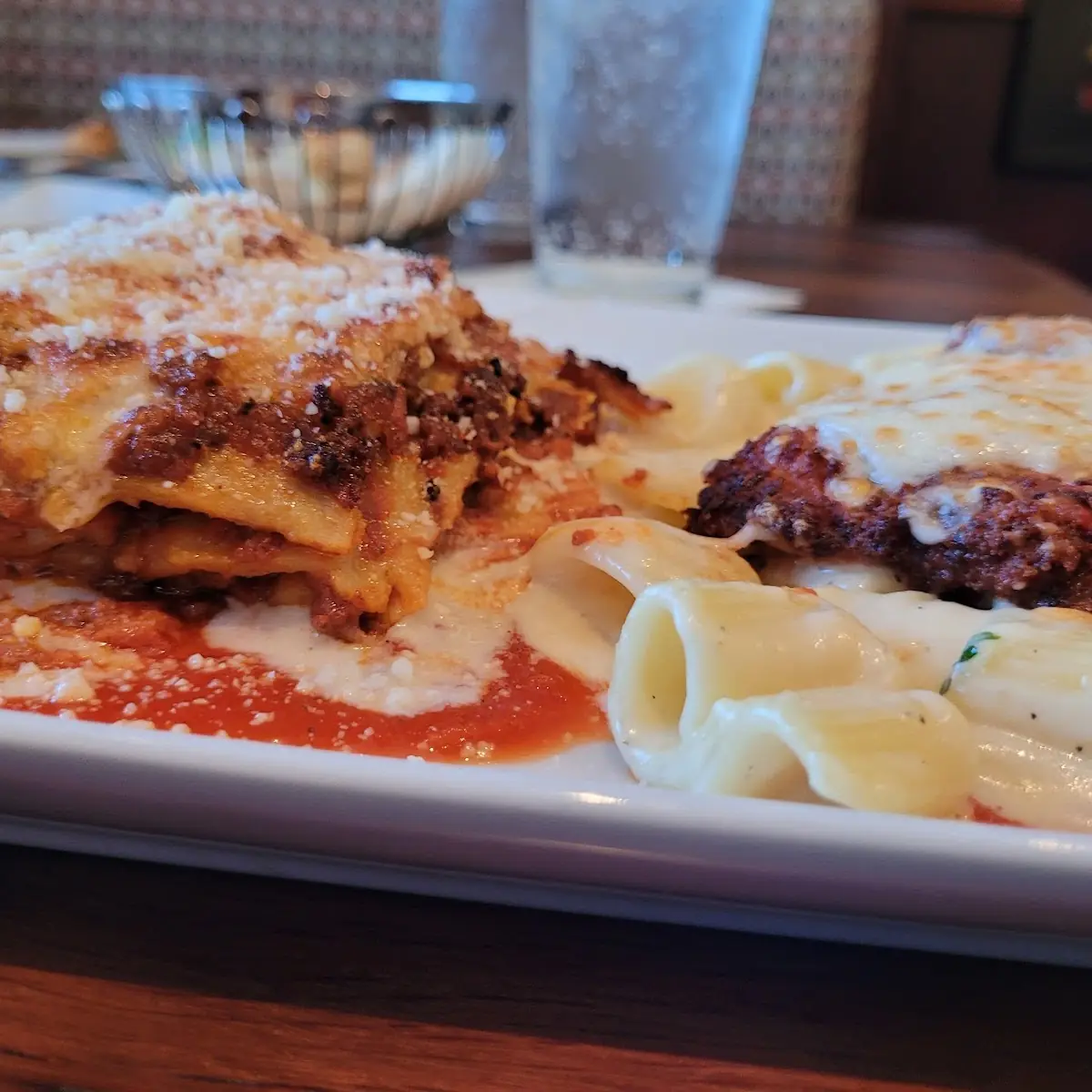 Lasagna and Chicken Parmesan