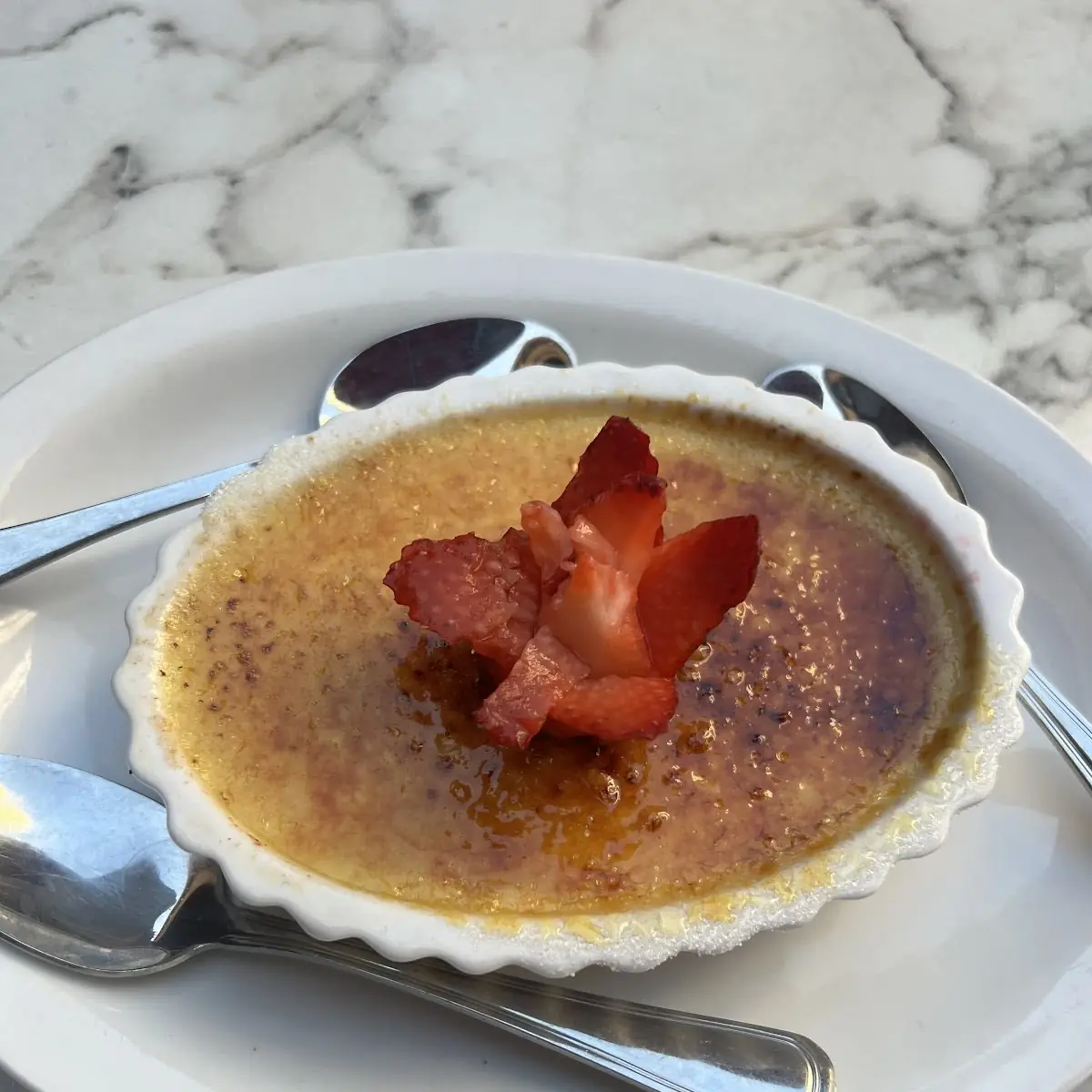 Pistachio Crème Brûlée