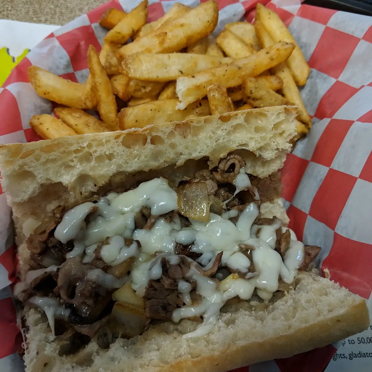 Cheese Steak Sandwich